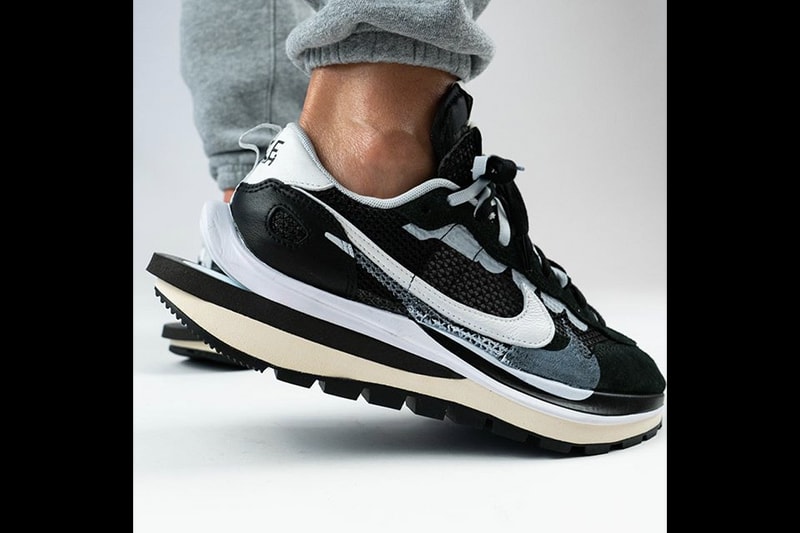 sacai x Nike Vaporwaffle 最新聯名鞋款上腳圖輯曝光
