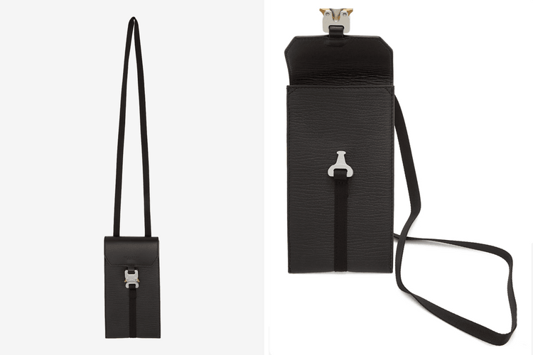 SSENSE 推出減價 1017 ALYX 9SM 經典扣具牛皮小包