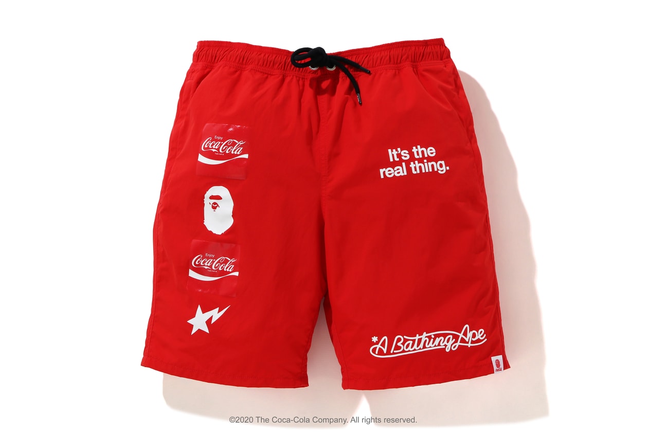 A BATHING APE® 聯乘 COCA-COLA® 共建新回服裝系列