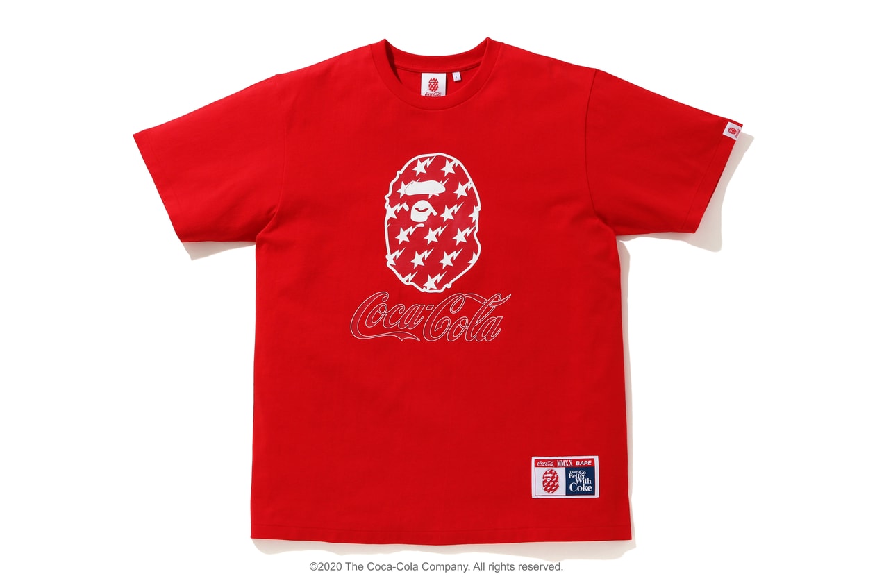 A BATHING APE® 聯乘 COCA-COLA® 共建新回服裝系列