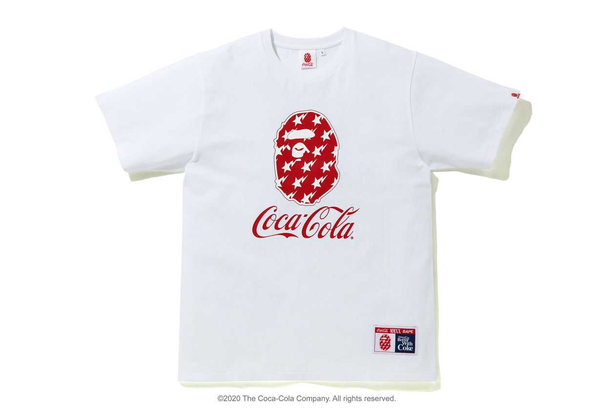 A BATHING APE® 聯乘 COCA-COLA® 共建新回服裝系列