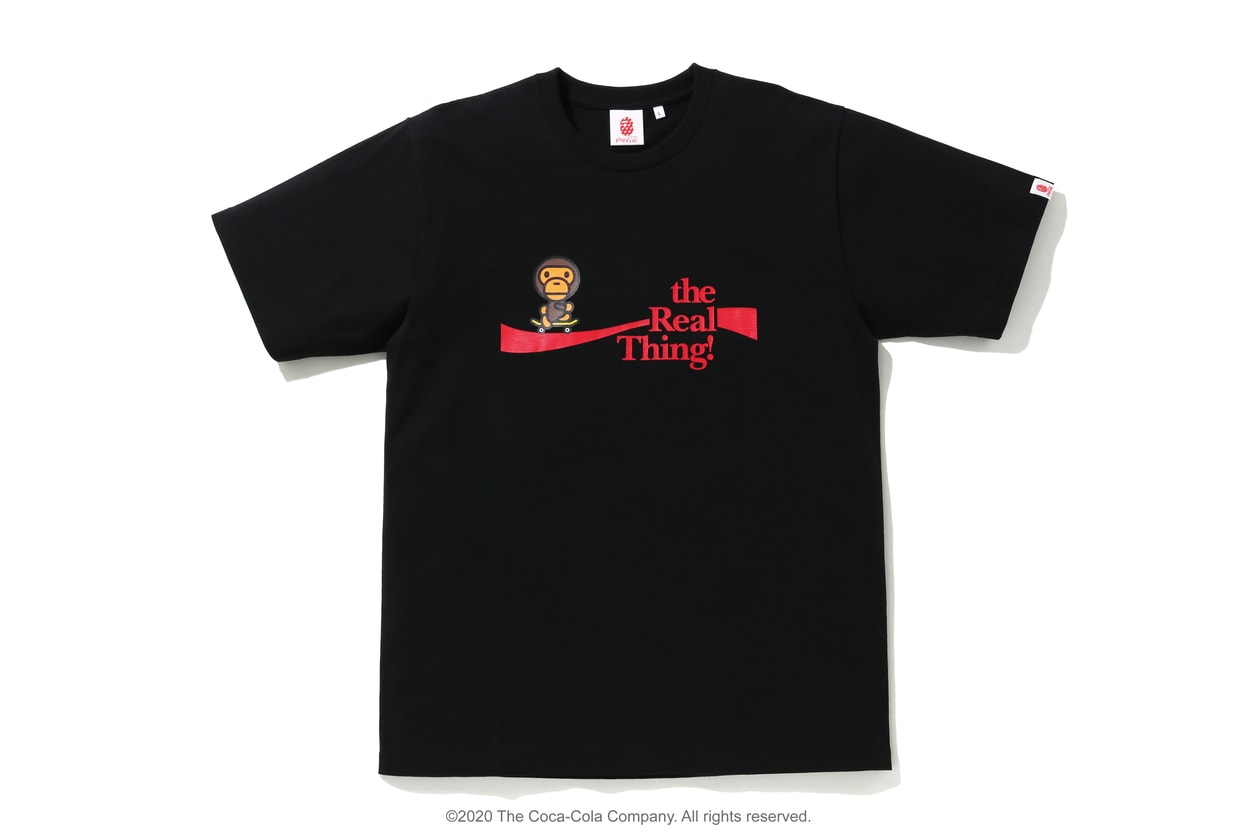 A BATHING APE® 聯乘 COCA-COLA® 共建新回服裝系列