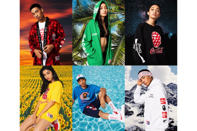 A BATHING APE® 聯乘 COCA-COLA® 共建新回服裝系列