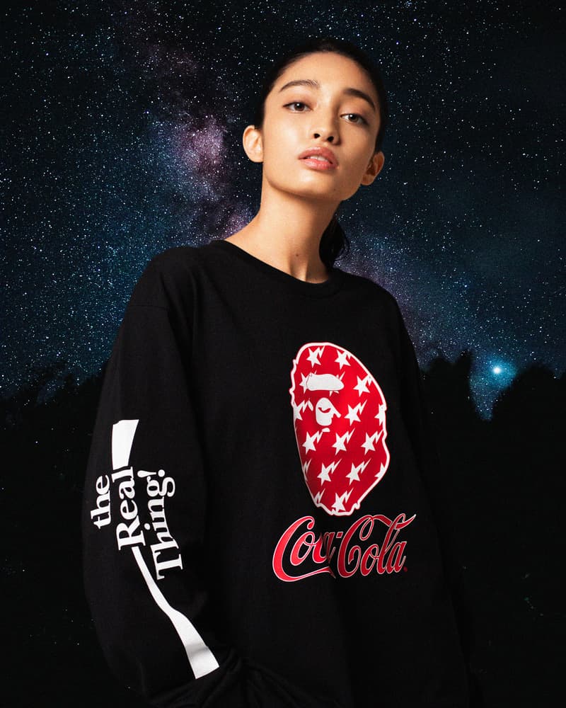 A BATHING APE® 聯乘 COCA-COLA® 共建新回服裝系列