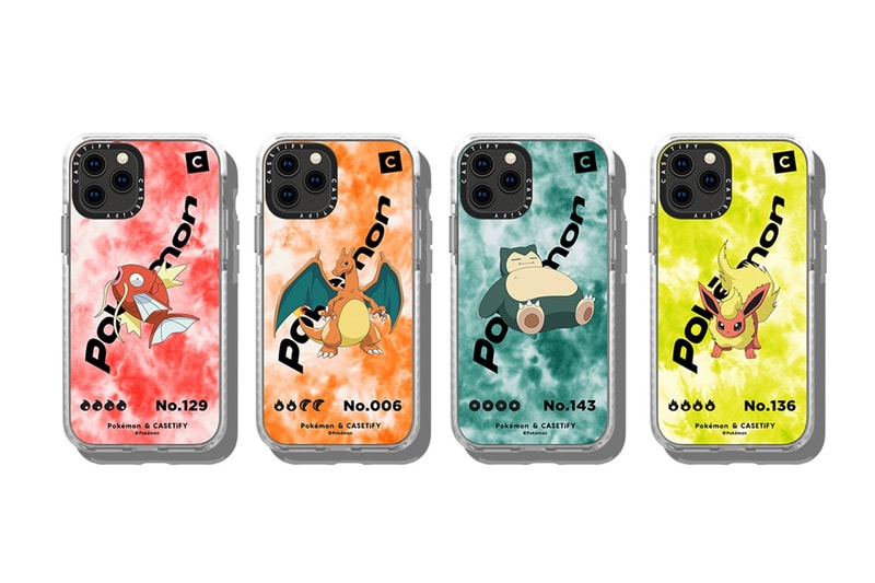Pokémon & CASETiFY 全新 2020 聯乘懷舊系列發佈