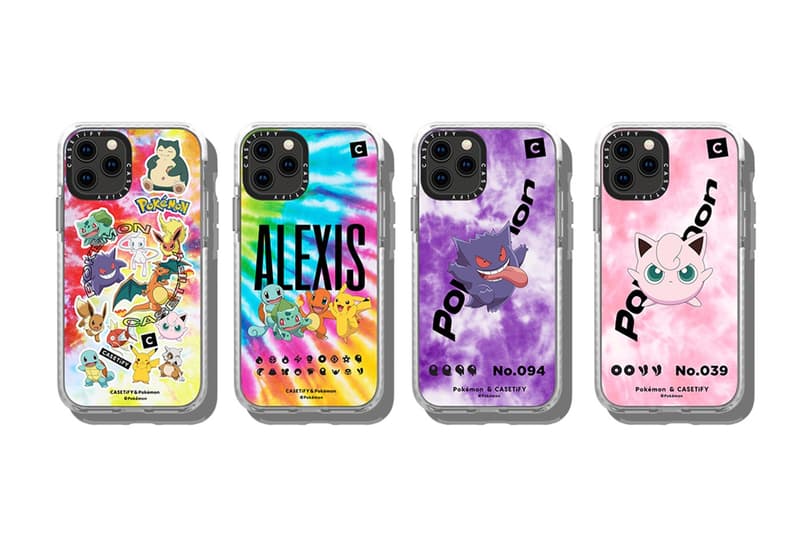 Pokémon & CASETiFY 全新 2020 聯乘懷舊系列發佈