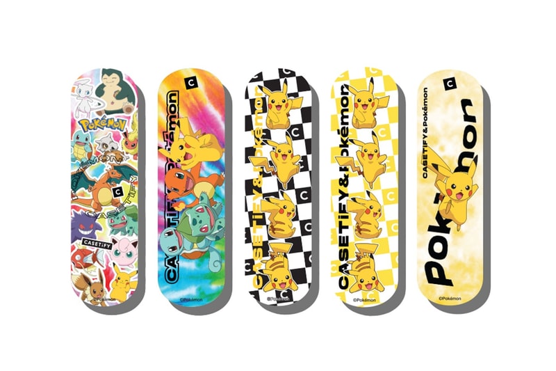 Pokémon & CASETiFY 全新 2020 聯乘懷舊系列發佈