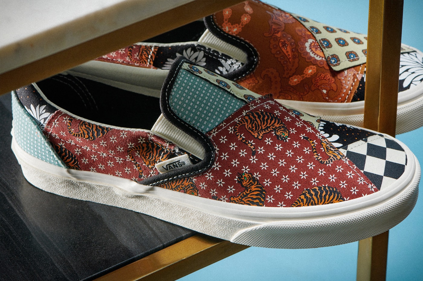 Vans 推出全新「Tiger Patchwork」虎紋拼接鞋款系列