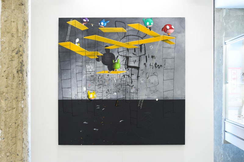the WAREHOUSE gallery 正式開啓 EDGAR PLANS 展覽《Optical Heroes》