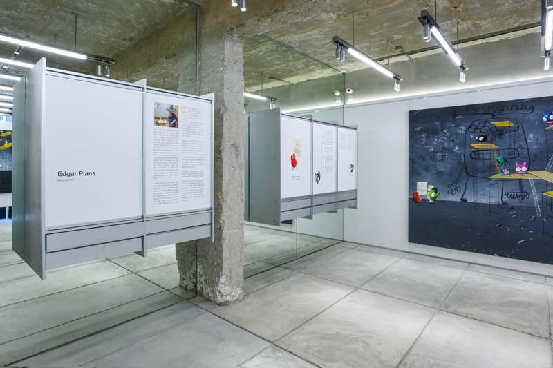 the WAREHOUSE gallery 正式開啓 EDGAR PLANS 展覽《Optical Heroes》