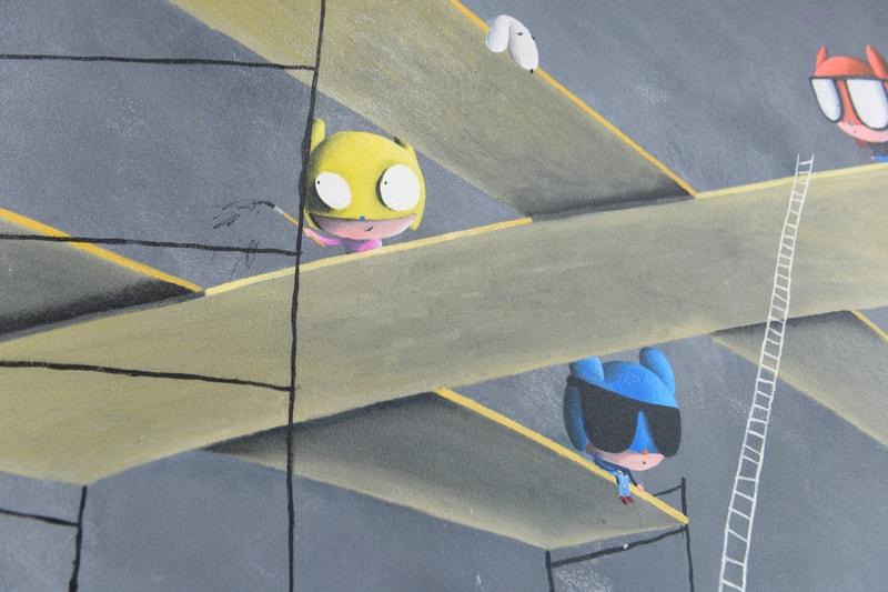 the WAREHOUSE gallery 正式開啓 EDGAR PLANS 展覽《Optical Heroes》