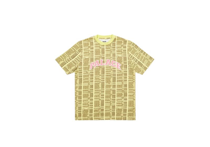 Palace Skateboards 2020 秋季系列恤衫單品一覽