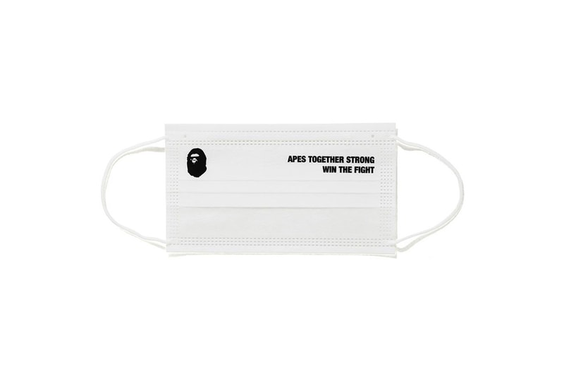 A BATHING APE® 推出全新 ABC NEON CAMO 口罩