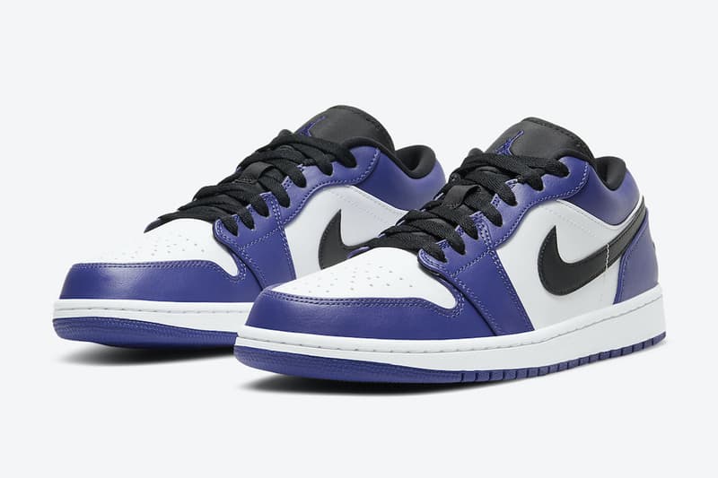 Air Jordan 1 Low 最新配色「Court Purple」官方圖輯正式發佈