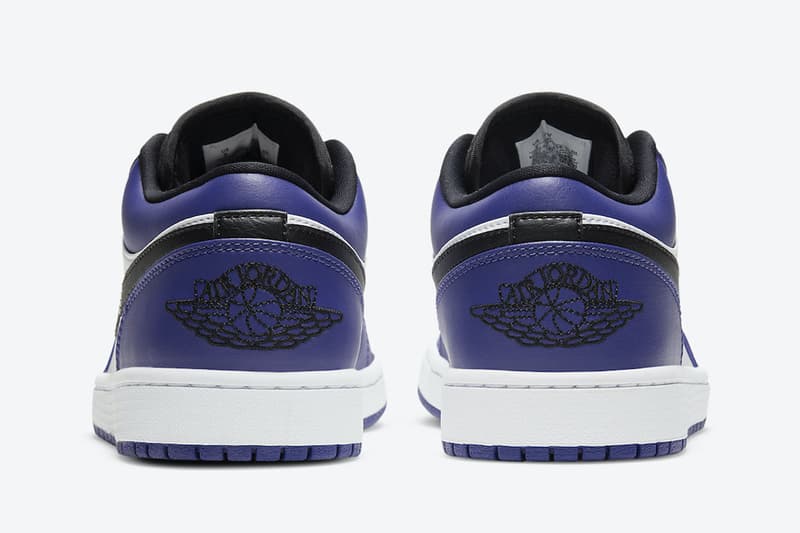 Air Jordan 1 Low 最新配色「Court Purple」官方圖輯正式發佈