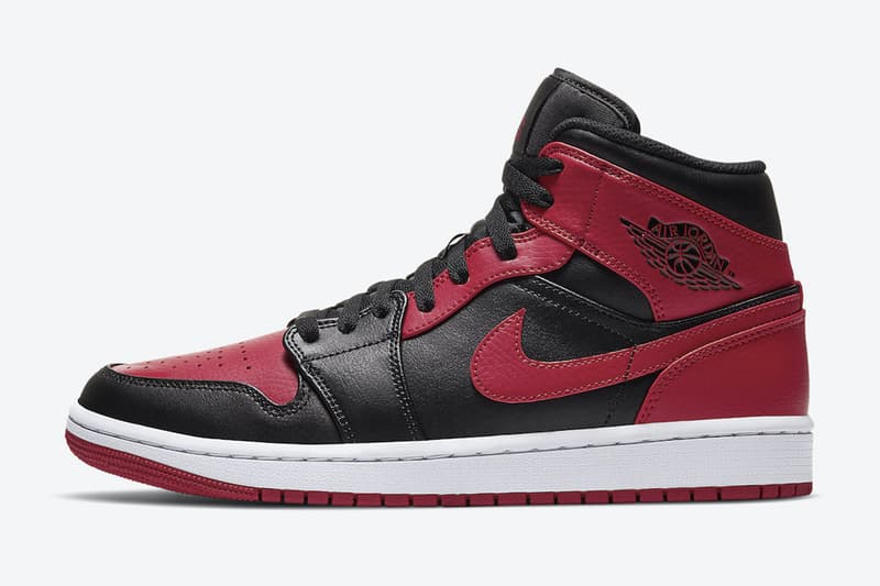 Air Jordan 1 Mid 最新配色「Bred」官方圖輯、發售情報正式公開