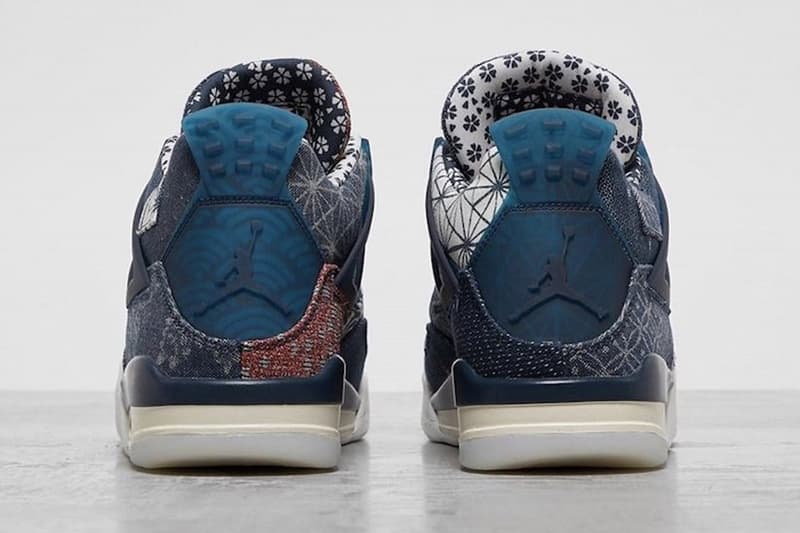 率先一覽 Air Jordan 4 全新刺子繡別注配色「Sashiko」