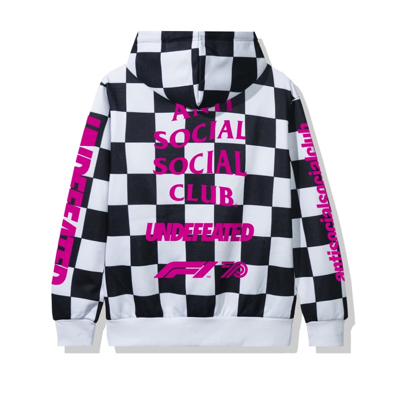 Anti Social Social Club x UNDEFEATED x Formula 1 全新聯乘系列正式發佈