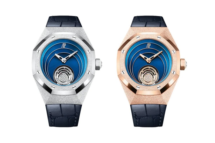 Audemars Piguet 發表全新 Royal Oak Concept Frosted Gold Flying Tourbillon 腕錶