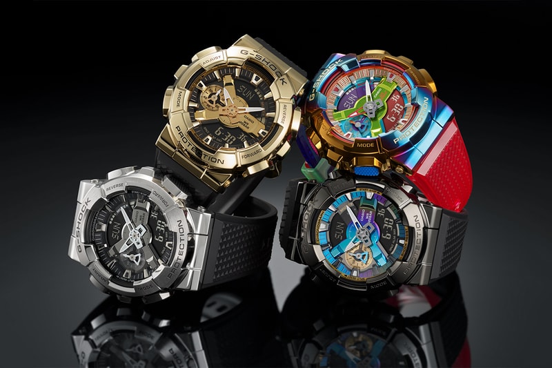 G-Shock 發表全新金屬物料 GM-110 系列腕錶