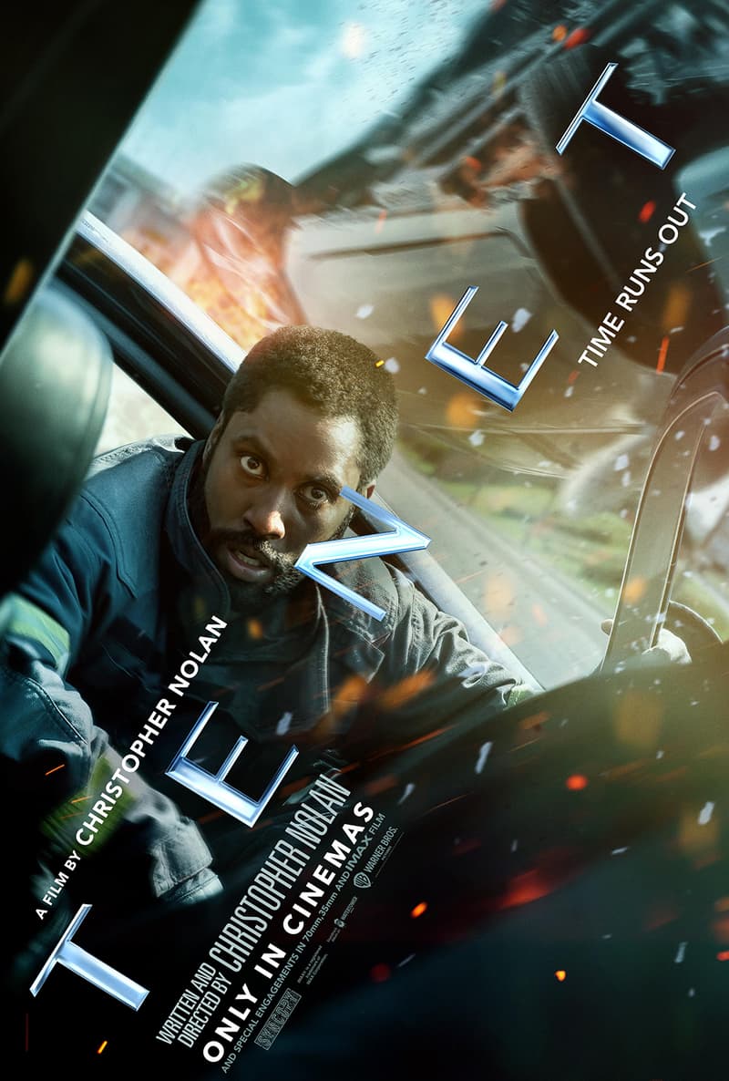 Christopher Nolan 最新科幻電影《天能 Tenet》國際海報正式發佈