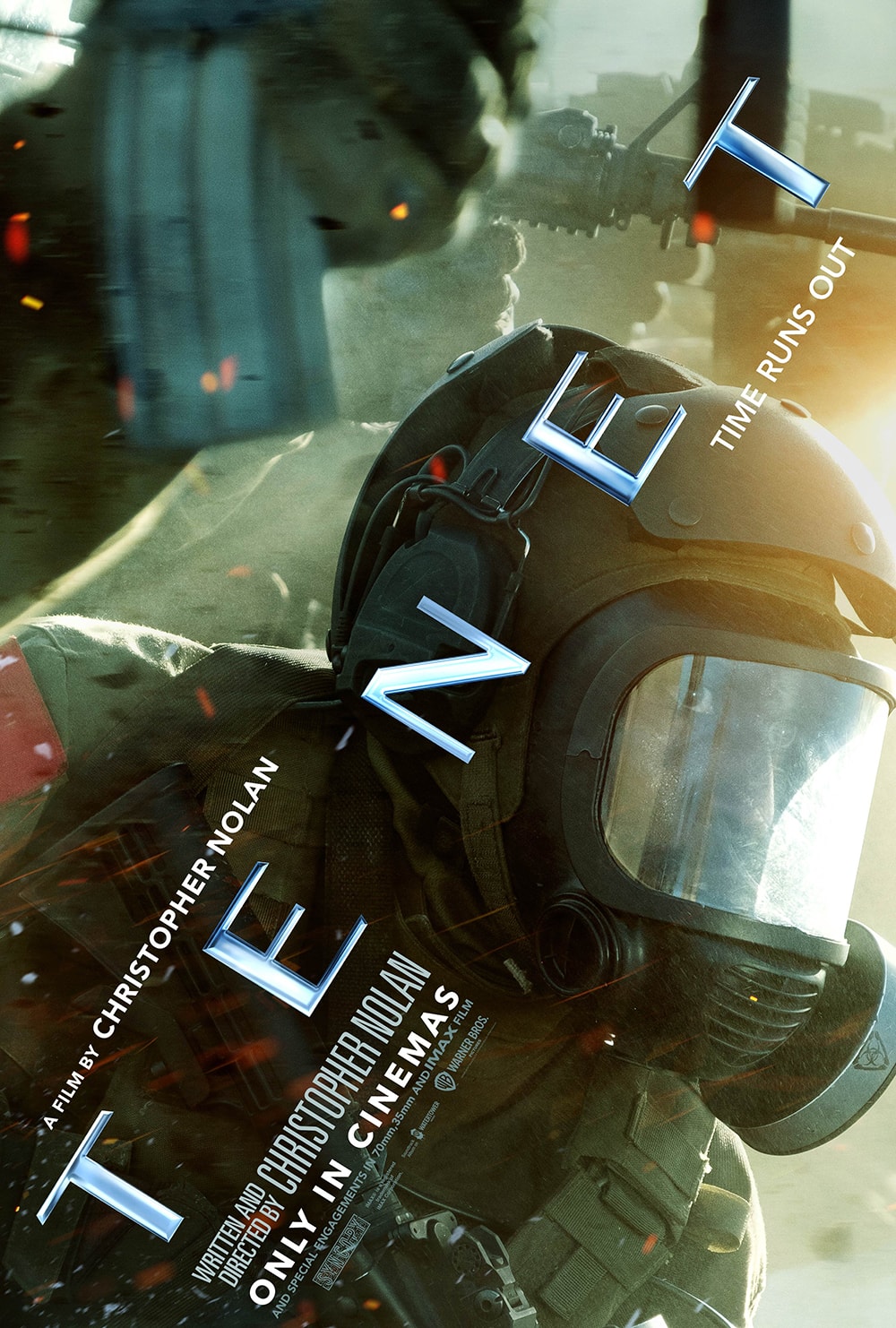 Christopher Nolan 最新科幻電影《天能 Tenet》國際海報正式發佈