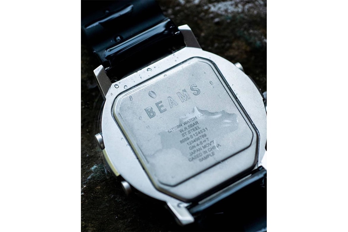 CITIZEN × BEAMS 全新聯乘腕錶「ANA DIGI-TEMP」發佈