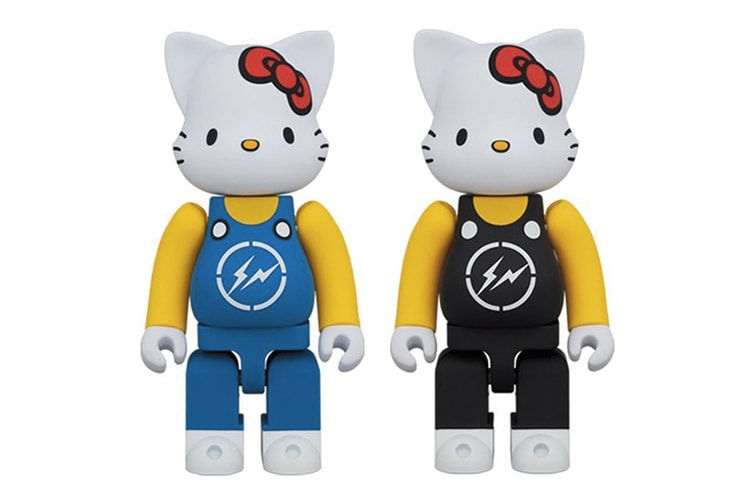 fragment design x Medicom Toy 打造 Hello Kitty、Mickey Mouse 最新聯名 BE@RBRICK