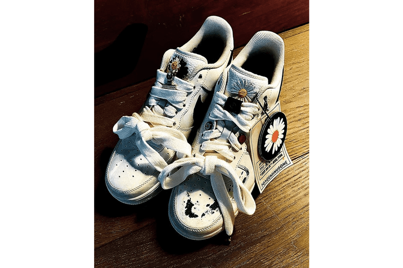 G-Dragon 曝光 PEACEMINUSONE x Nike Air Force 1「Para-Noise 2.0」聯名鞋款