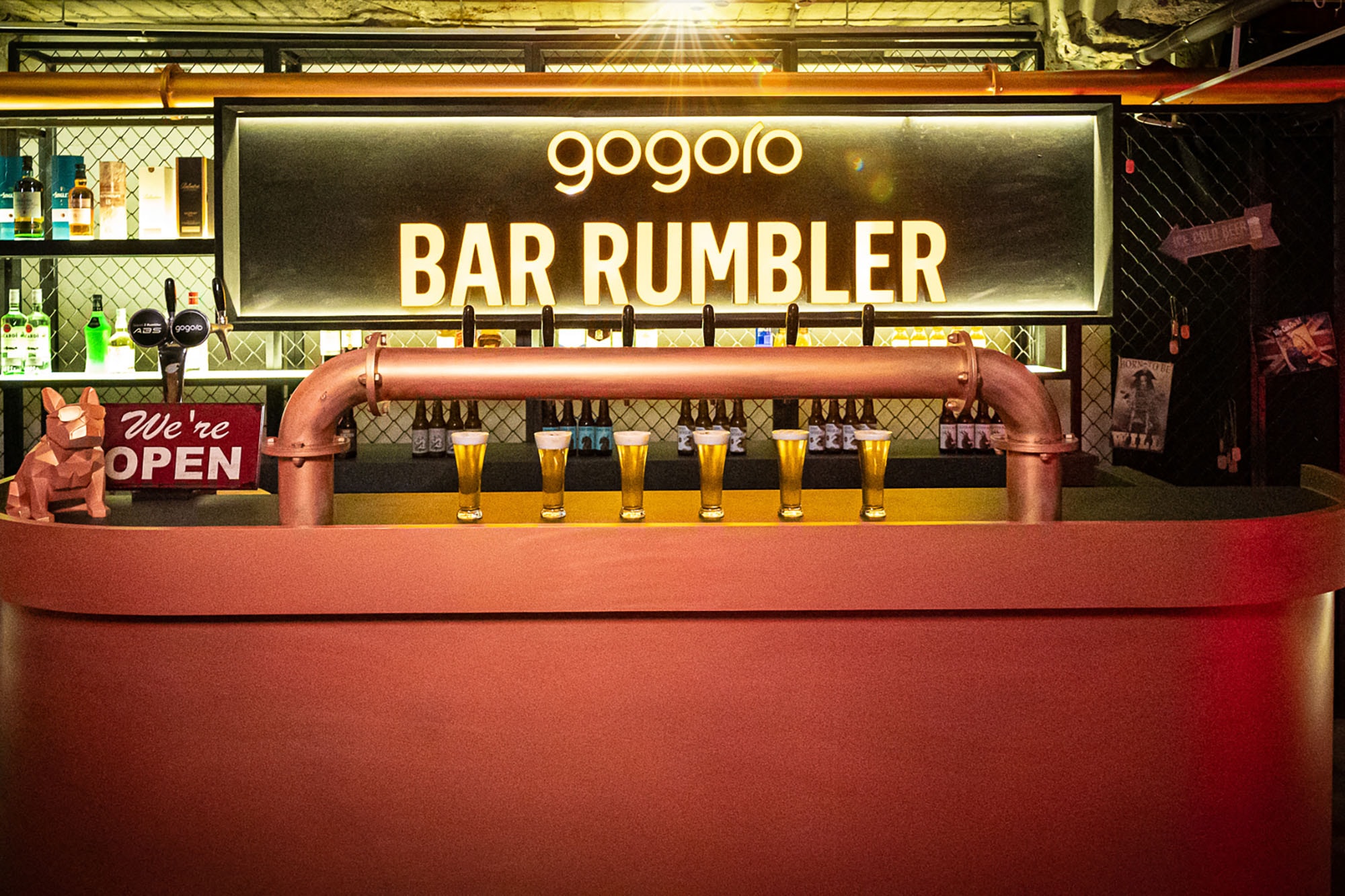 走進 Gogoro BAR Rumbler 美式狂野街頭風酒吧