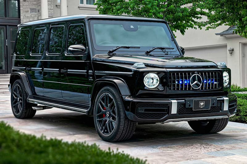 INKAS 打造加長版 Mercedes-AMG G63 防彈豪華改裝車型