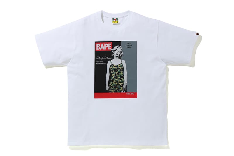 A BATHING APE® x Marilyn Monroe 全新聯乘系列正式發佈