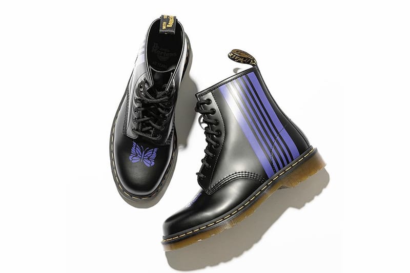 NEEDLES x DR. MARTENS 1460 BOOTS 最新聯名鞋款現正登陸 HBX