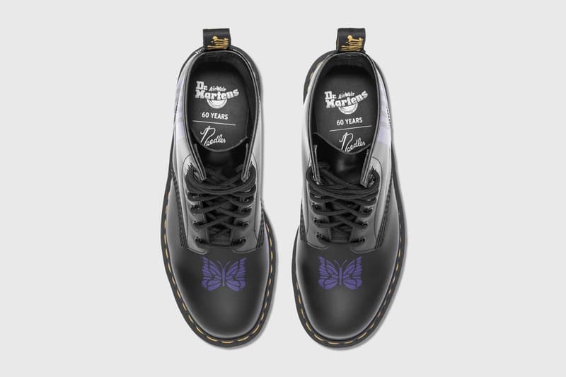 NEEDLES x DR. MARTENS 1460 BOOTS 最新聯名鞋款現正登陸 HBX