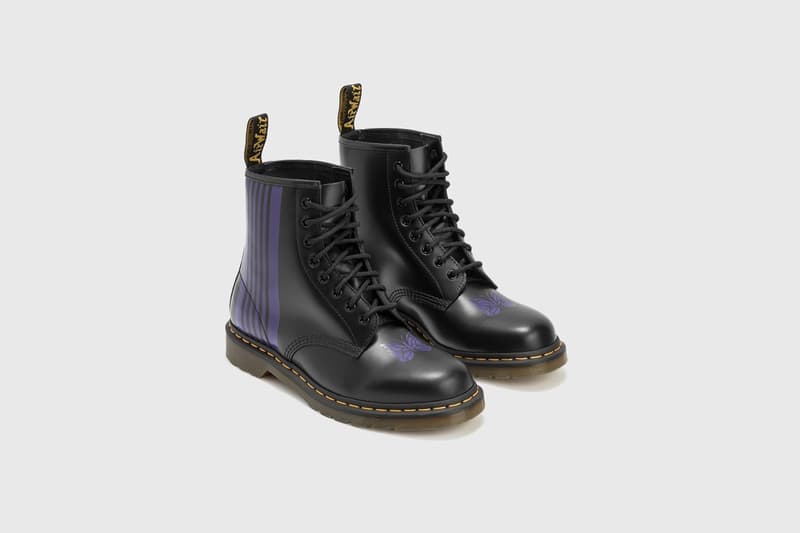 NEEDLES x DR. MARTENS 1460 BOOTS 最新聯名鞋款現正登陸 HBX