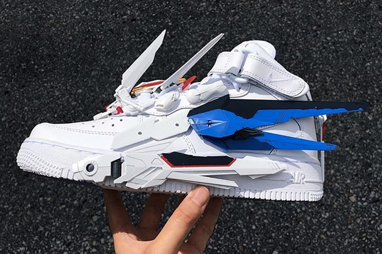多倫多藝術家打造 Air Force 1 Mid「Freedom Gundam」定製鞋款