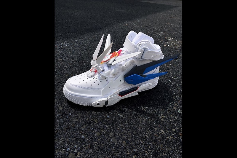 多倫多藝術家打造 Air Force 1 Mid「Freedom Gundam」定製鞋款