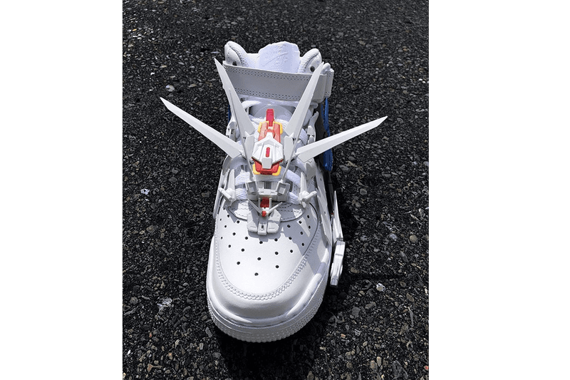 多倫多藝術家打造 Air Force 1 Mid「Freedom Gundam」定製鞋款