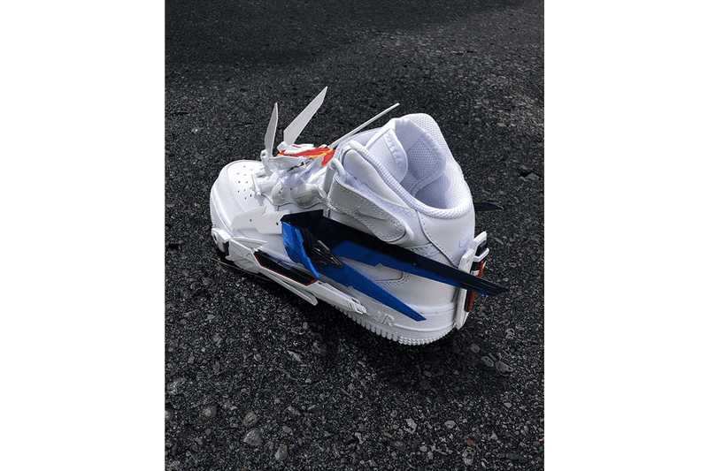 多倫多藝術家打造 Air Force 1 Mid「Freedom Gundam」定製鞋款