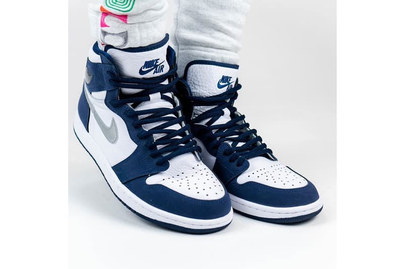 Air Jordan 1 High OG 日本限定配色「Midnight Navy」近賞圖輯率先曝光