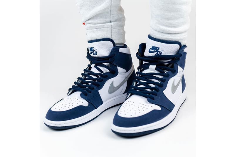 Air Jordan 1 High OG 日本限定配色「Midnight Navy」近賞圖輯率先曝光