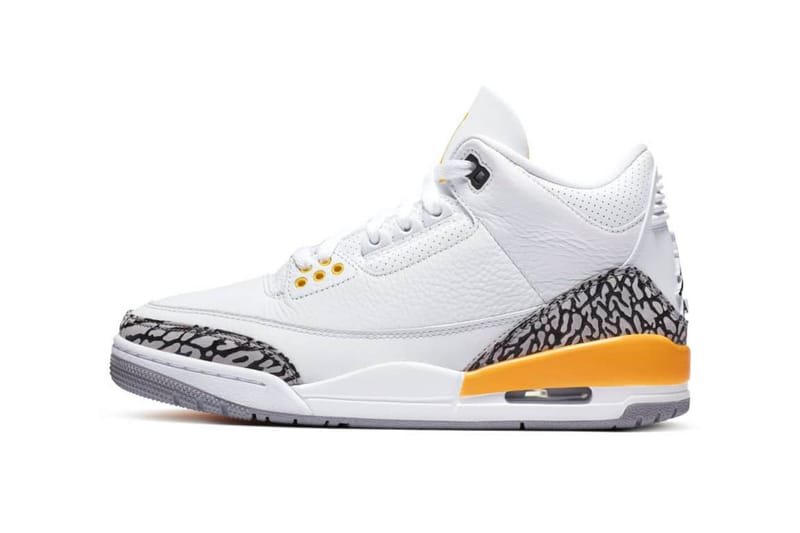 Jordan 3 white orange Clearance