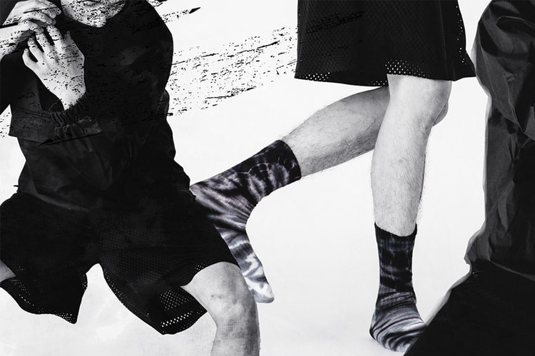 新銳台灣品牌 nozzle quiz 發佈 2020 假日系列「Layers Tiedye」手工紮染襪履