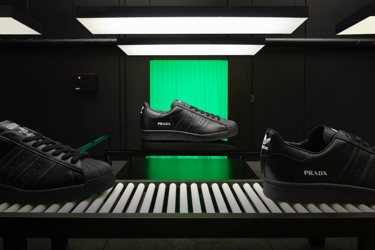 PRADA for adidas Superstar 聯乘鞋款系列港台發售情報（UPDATE）