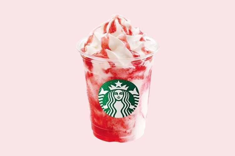 Starbucks Japan 推出最新草莓牛奶風味星冰樂