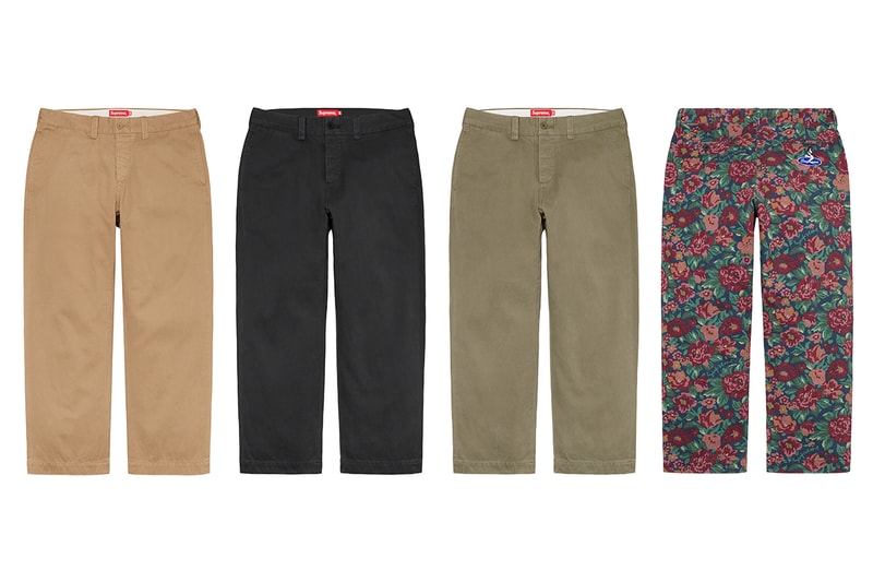 Supreme 正式發佈 2020 秋冬褲款系列