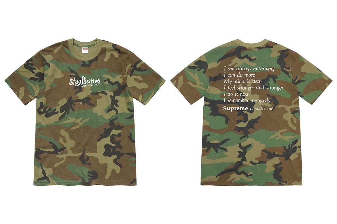Supreme 正式發佈 2020 秋冬 T-Shirt 系列