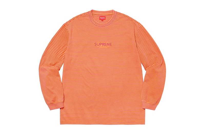 Supreme 正式發佈 2020 秋冬上裝系列