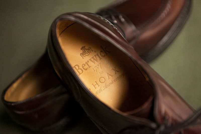 Berwick1707 與 HOAX 聯手製作 10 週年別注系列