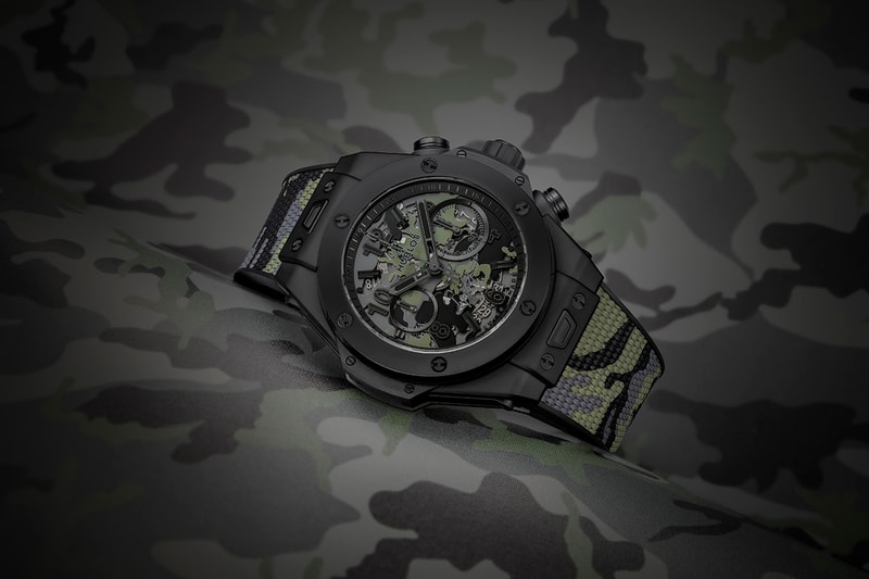 Hublot x Yohji Yamamoto 打造全新別注錶款 Big Bang Camo Yohji Yamamoto